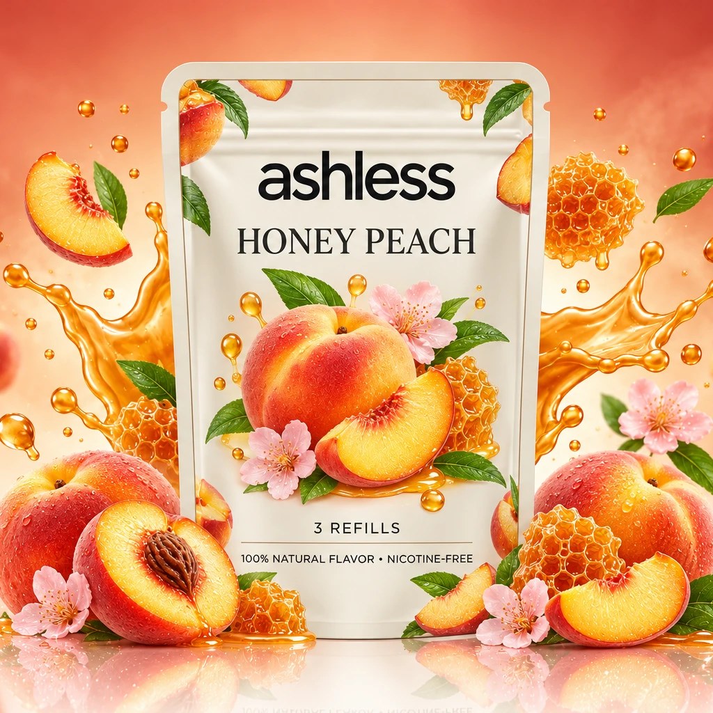 ASHLESS Honey Peach aroma refill